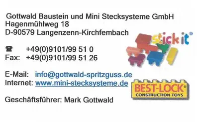 Bild zu Gottwald Baustein und Mini Stecksysteme GmbH
